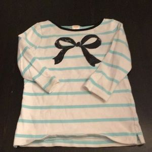 Gymboree stylish long sleeve top size 8